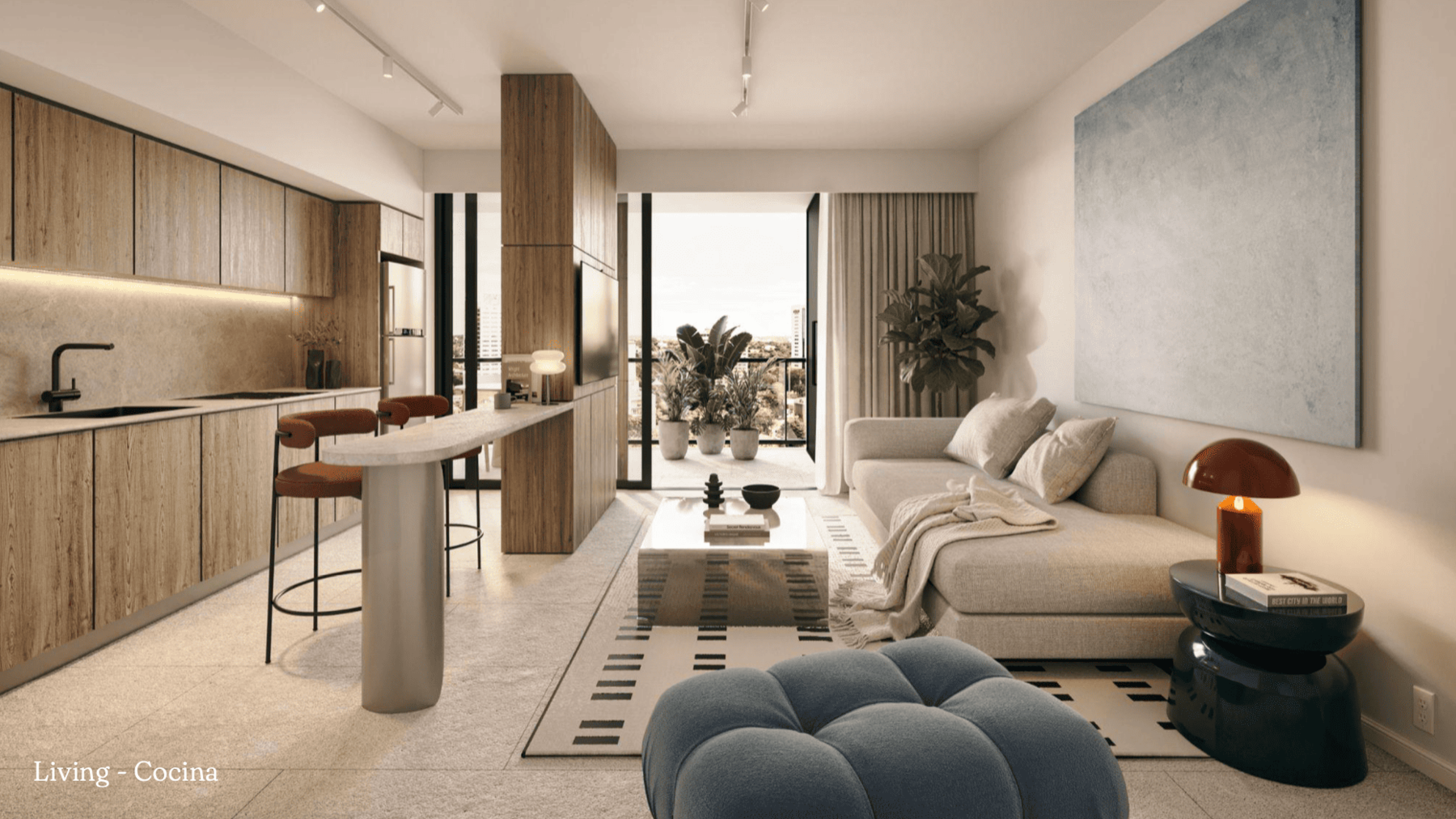 Interior de Blu